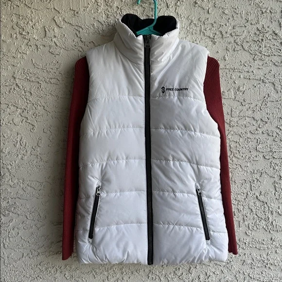 Free Country white-thick Puffer Vest with pockets-size Small-brand new/neverUsed - Picture 9 of 17